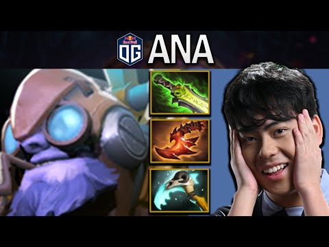 OG.ANA SMURF TINKER WITH 20 KILLS & OVERWHELMING BLINK - DOTA 2 PRO GAMEPLAY