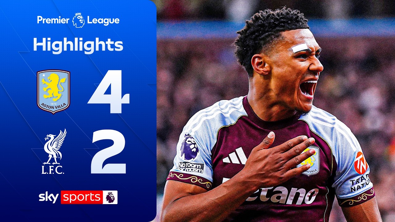 Watkins bags brace as Villa rip Reds apart 🔥 | Aston Villa 4-2 Liverpool | Premier League Highlights