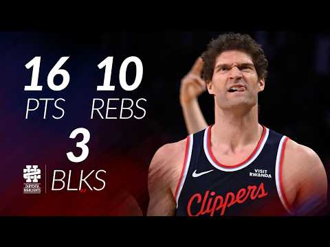 Brook Lopez 16 pts 10 rebs 3 blks vs Lakers 25/26 season