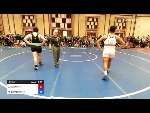 220 Kg Rr Rnd 1 - Christian Solano, Beat The Streets New York City Vs Mason Brancato, New Jersey F