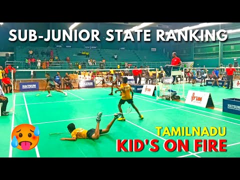 UNDER 13 BADMINTON BOY'S DOUBLES - FINALS