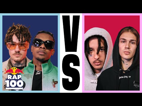 YUN MUFASA & Mo$art VS Sin Davis & negatiiv OG | Rap Duell #6 | Red Bull Rap Einhundert