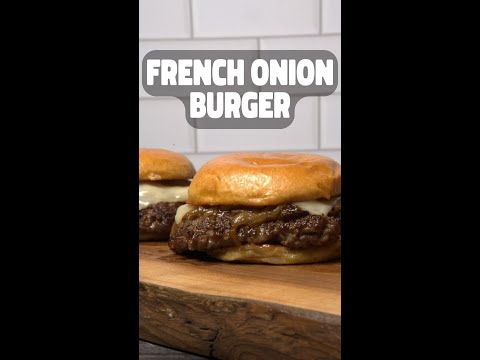 How to Make the Ultimate French Onion Burger!