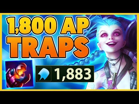 *1800+ AP* ONE TRAP KILLS THREE ENEMIES (BETTER THAN AD) - BunnyFuFuu