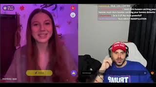 Zherka goes full therapist on monkey girl and talk gods and numerology