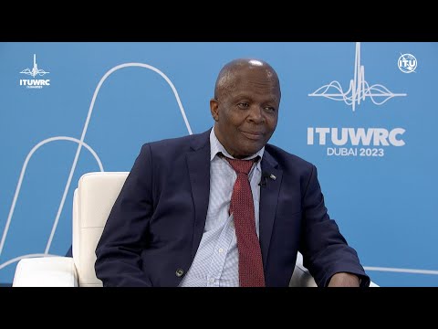 ENTREVISTAS DA UIT na WRC-23: Sua Excelência Mondli Gungubele, Ministro das Comunicações e Tecnologia Digital, África do Sul