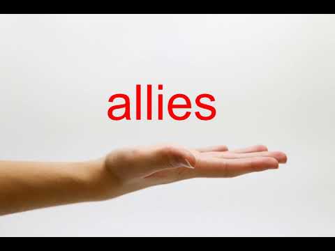 How to Pronounce allies - American English