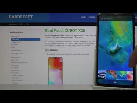 Cubot X20 - Static Default Wallpapers Review