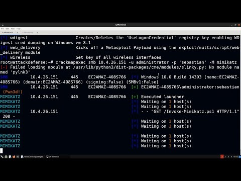 Lateral Movement with CrackMapExec | Advanced Red Teaming | Red Team Tactics | eCPPTv3