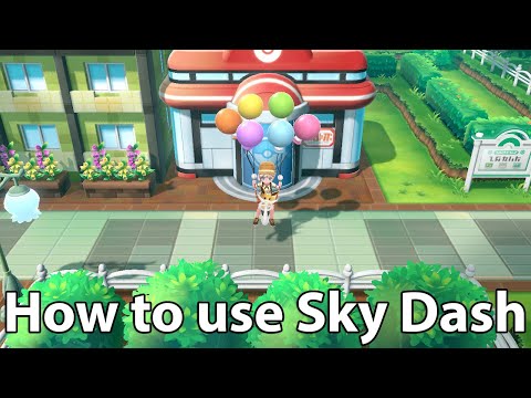How to Use Sky Dash - Pokemon: Let's Go Eevee!