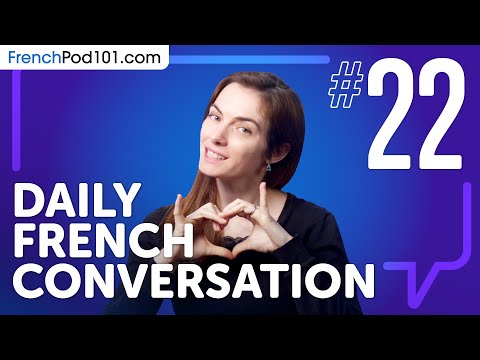 learn how to use the verb to be in French Daily French Conversations 01