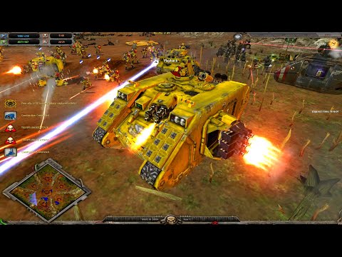 Imperial Forces vs Chaos Space Marines - Titanium Wars - Warhammer 40K Dawn Of War Soulstorm