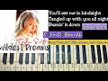 Wildest Dreams - Taylor Swift | Easy Piano Tutorial With Notations And Chords Step by Step #tiktok