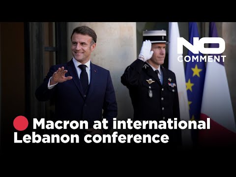 🔴 LIVE: Macron opens international conference on Lebanon | No Comment