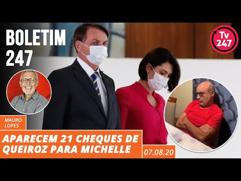 Bulletin 247: 21 checks from Queiroz to Michelle appear