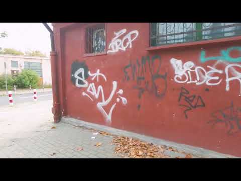 Stare Bielany - ulica Pruszyńskiego w Warszawie | Jesień 2022 [4k]