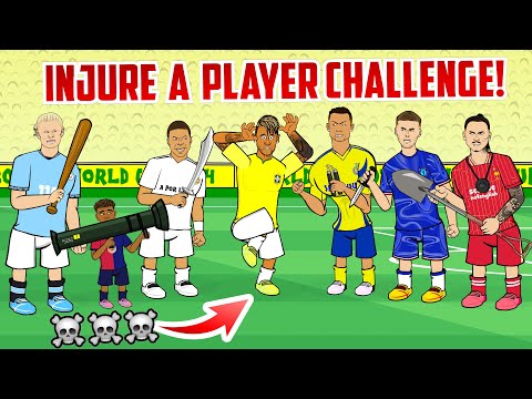 FOOTBALL DARK ARTS👿 Injure A Player Challenge! (Frontmen Season 8.8)