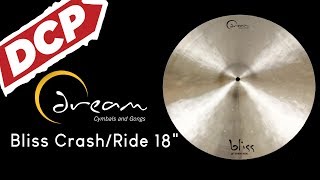 Video thumbnail for Dream Bliss Crash/Ride Cymbal 18" 1382 grams BCRRI18 by Drum Center of Portsmouth