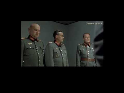 Hitler prende male il mancato arrivo all'Inter di Vidal e di Modric (forse). Parodia.