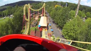 preview picture of video '[GoPro] Boomerang ride at Freizeit-Land Geiselwind HD 2013'
