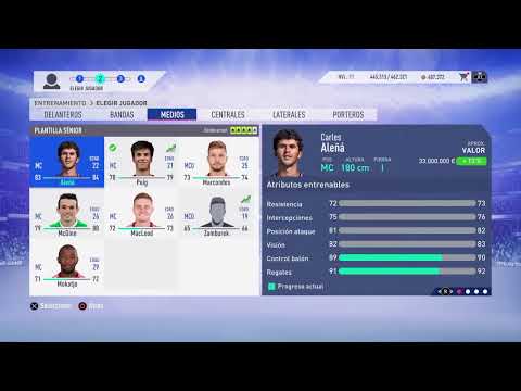 Modo carrera - Empezamos la liga