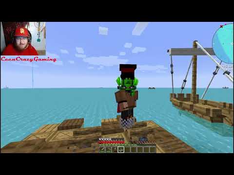 Minecraft Modded FTB OceanBlock - Ep 5 - Sailing The 7 Seas: A Massive Adventure