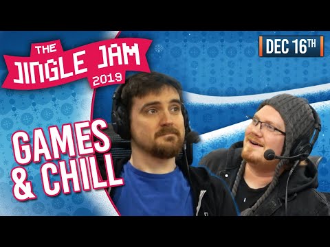 JINGLE JAM 2019 DAY 16! - JINGLE JAM GAMES & CHILL! - 16/12/19