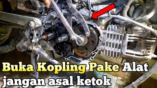 Download lagu Cara Membuka kampas Kopling Yamaha Jupiter, Kampas Ganda Jupiter, tracker kopling ganda mp3