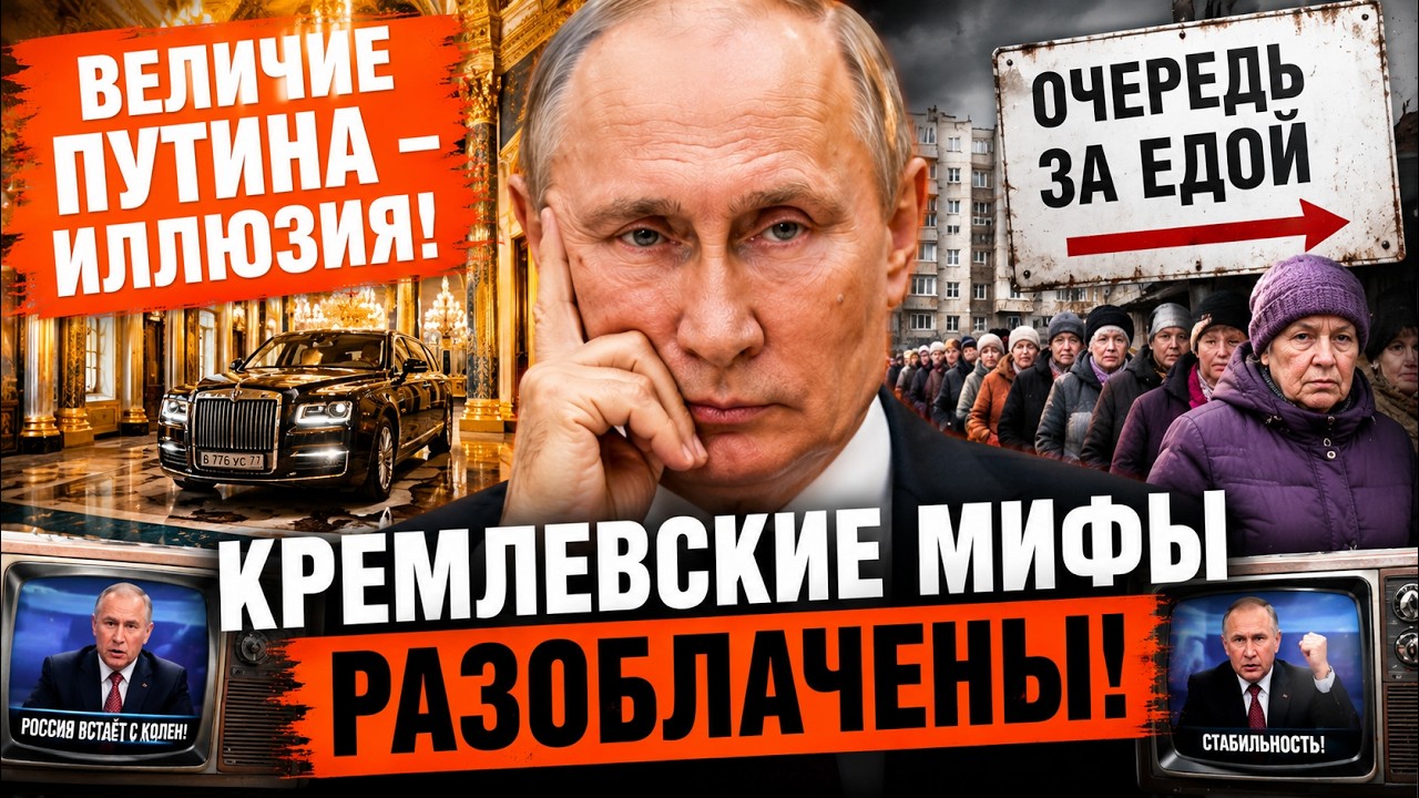 💥 Главная ЛОЖЬ Путина раскрыта! Россиян ОБМАНЫВАЛИ десятилетиями