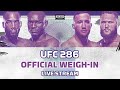 UFC 286: Edwards vs. Usman 3 Official Weigh-In LIVE Stream | MMA Fighting