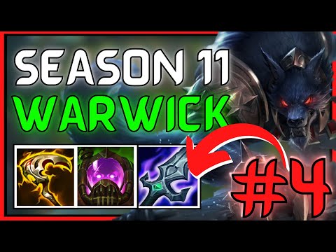 UNSTOPPABLE WARWICK BUILD!! Warwick jungle guide |Road to Diamond Gameplay| Season 11