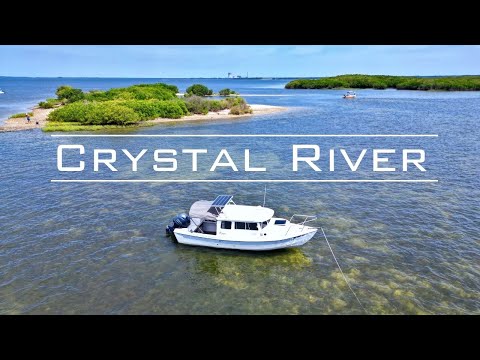 Exploring and Camping Crystal River by Boat