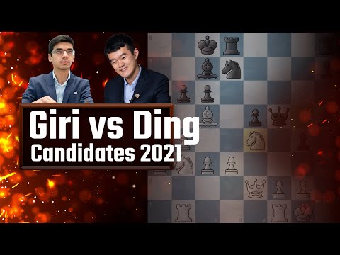 Anish Giri vs Ding Liren Candidates 2021