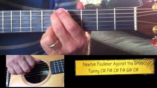 Against the grain Newton Faulkner guitar tutorial