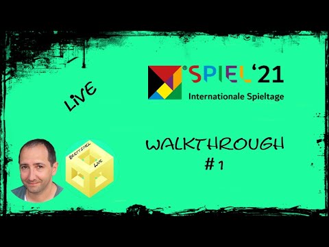 🔝 Spiel 2021 Essen - [Live] [Walkthrough] [Brettspiel] - Walkthrough #1 🔝