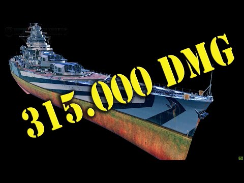 Bourgogne 315.000 DMG Random Battle (World of Warships)