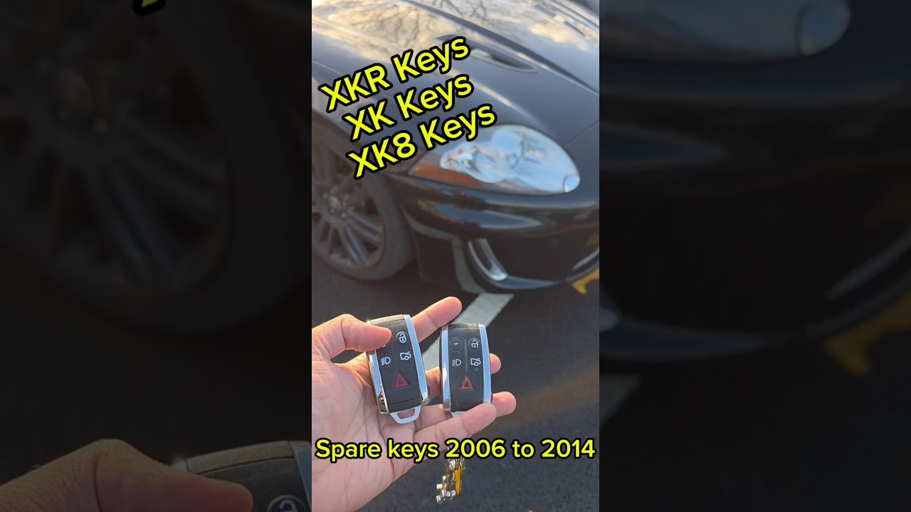 Jaguar XKR / XK / XK8 Key Replacement – 2006 to 2014