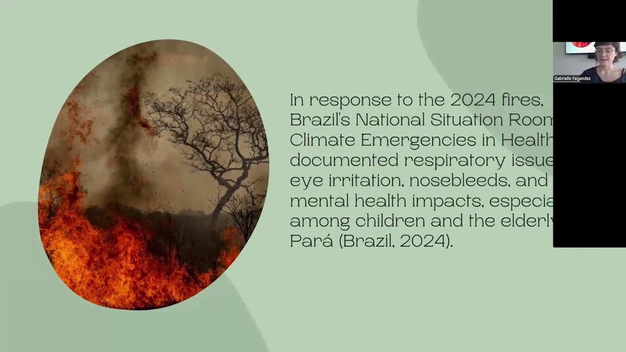 Speak4Nature: Gabrielle Fagundez - The Climate Emergency and the Right to Health