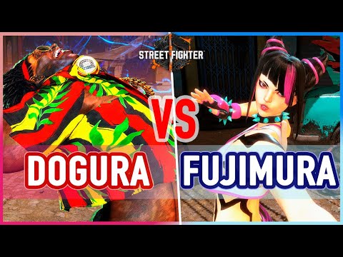 SF6 🔥 Dogura (Dee Jay) vs Fujimura (Juri) 🔥 Street Fighter 6