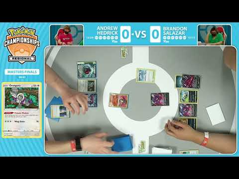 Masters Finals Andrew Hedrick Vs Brandon Salazar 2023 Pokémon Knoxville Regional Championships