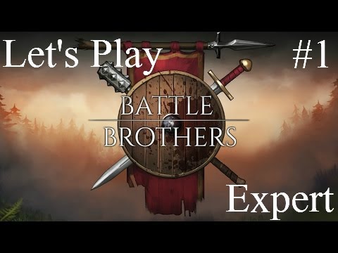 Let's Play Battle Brothers - The White Company part1 (expert)
