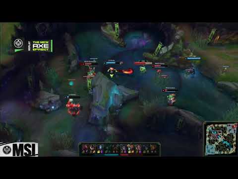 3v3 scuttle fight (C9 Vs MAD)