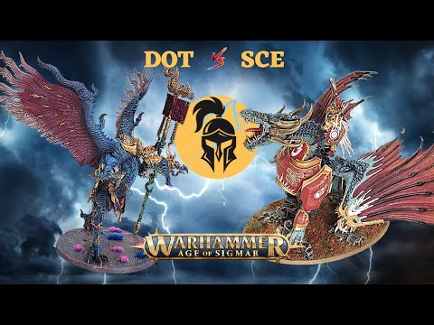 Age of Sigmar Battle Report: Stormcast (Bunker Buster) vs Disciples of Tzeentch (Hosts Arcanum)