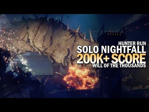 Solo 200k+ Nightfall "Xol / Will of the Thousands" [Destiny 2]