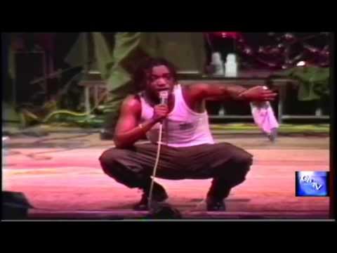 G.B.T.V. CultureShare ARCHIVES 1997: MACHEL MONTANO & XTATIK  "Medley of soca songs #7"  (HD)