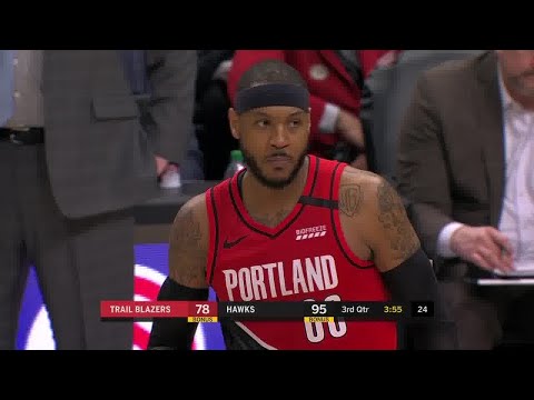 Carmelo Anthony Full Play vs Atlanta Hawks | 02/29/20 | Smart Highlights