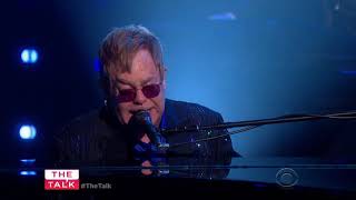 Elton John FULL HD - Looking Up (The Talk) | 2016