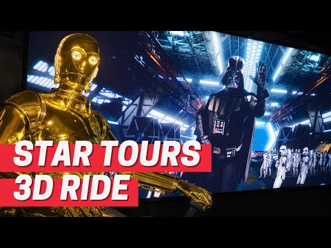 Star Tours: The Adventures Continue 3D Ride (POV)