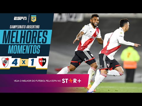 SOLARI BRILHA, SUÁREZ ANOTA GOLAÇO, E RIVER PLATE ATROPELA NEWELL'S OLD BOYS NO ARGENTINO