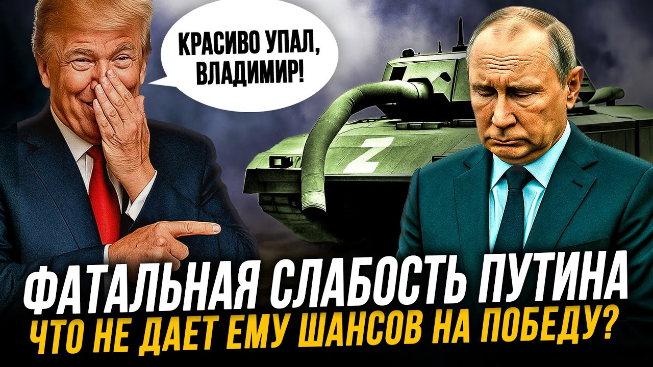 ФАТАЛЬНАЯ СЛАБОСТЬ ПУТИНА 🔥: ЧТО НЕ ДАЕТ ЕМУ ШАНСОВ НА ПОБЕДУ?